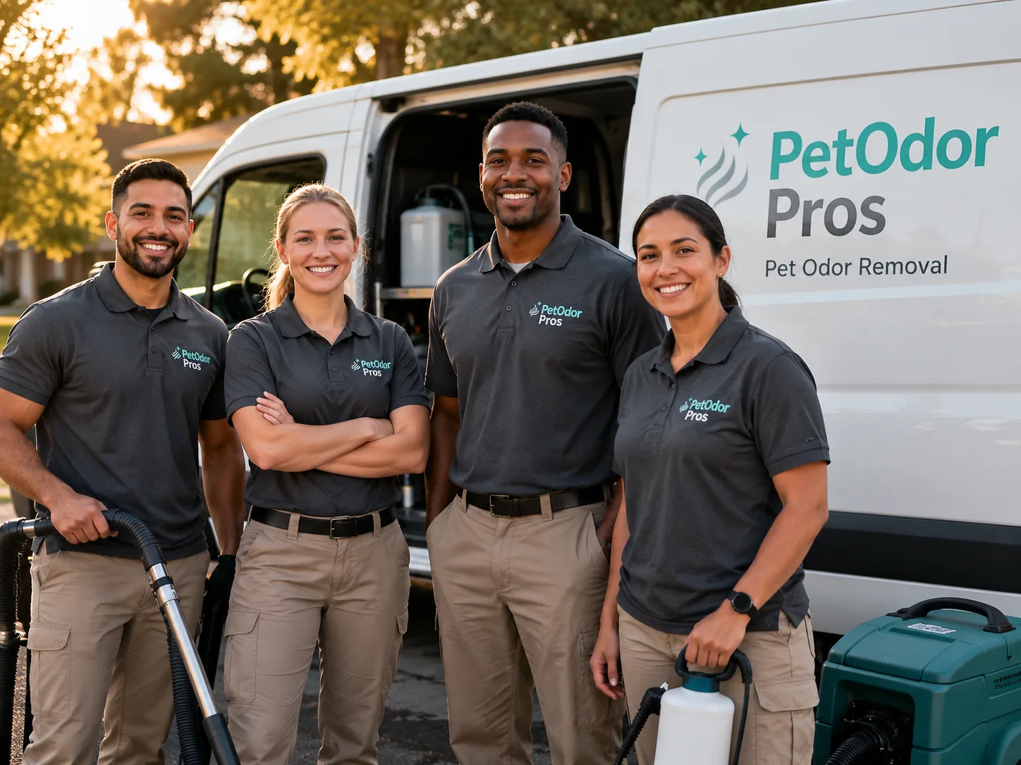 Pet Odor Removal team serving Clare, MI
